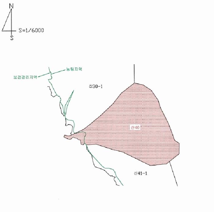 경상북도 예천군 호명읍 황지리 산40 임야 경매 사진 6