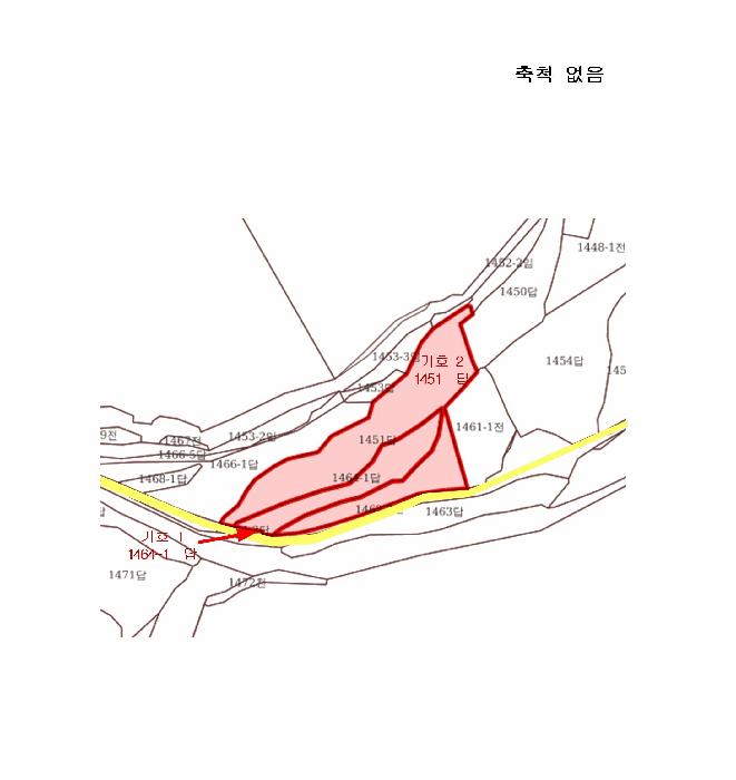 충청북도 영동군 학산면 지내리 1464-1 답 경매 사진 10
