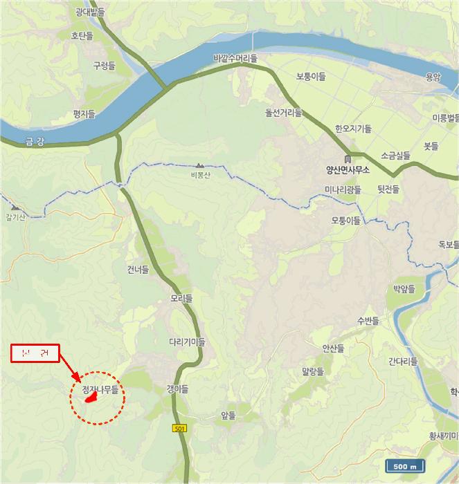 충청북도 영동군 학산면 지내리 1464-1 답 경매 사진 8