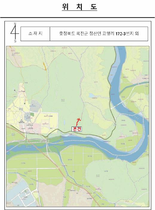 충청북도 옥천군 청산면 교평리 172-3 주택 경매 사진 22