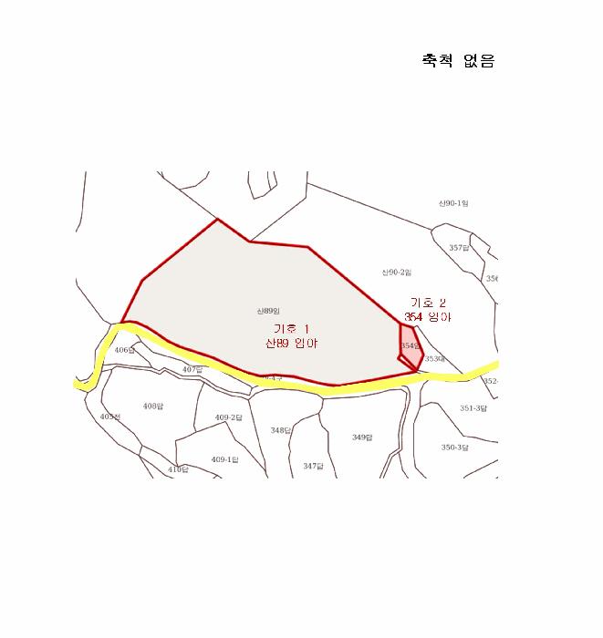 충청북도 옥천군 동이면 남곡리 산89 임야 경매 사진 20