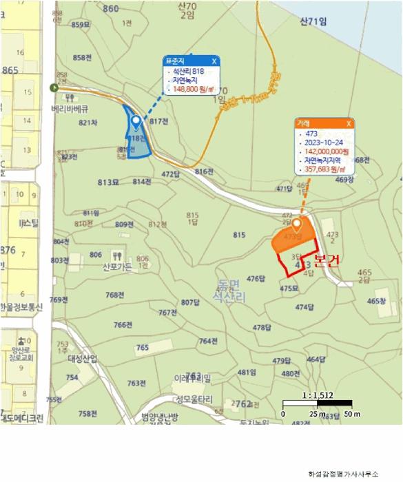 경상남도 양산시 동면 석산리 473-3 답 경매 사진 6