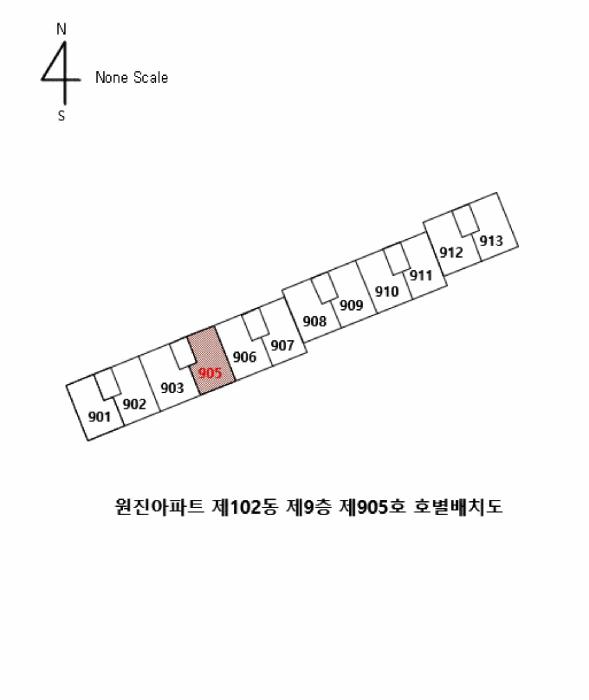 경상남도 양산시 소주동 443 원진아파트 102동 9층 905호 아파트 경매 사진 6