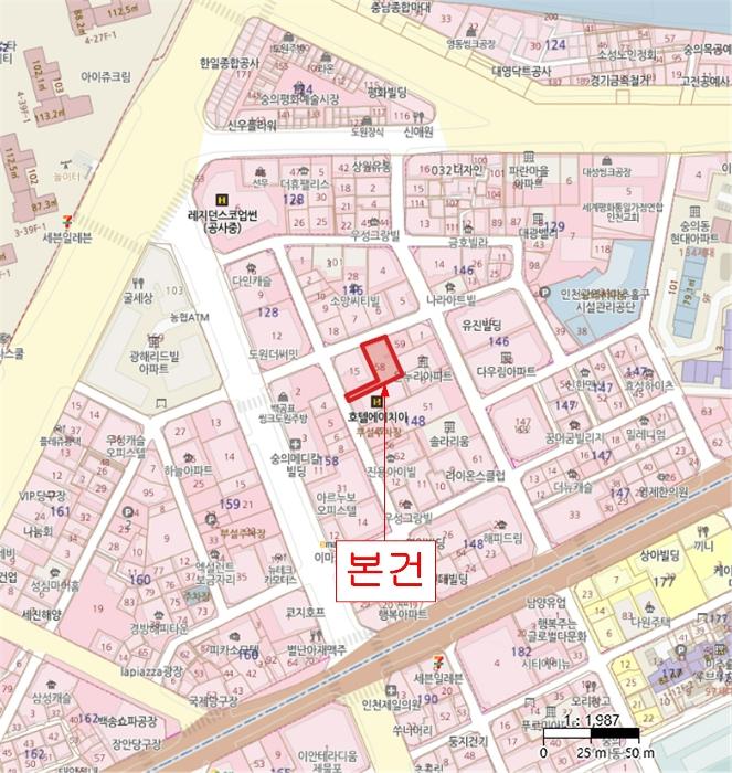 인천광역시 미추홀구 미추로58번길 12, 2층203호 (숭의동,메트로칸)구) 인천광역시 미추홀구 숭의동 148-58 근린상가 경매 사진 18