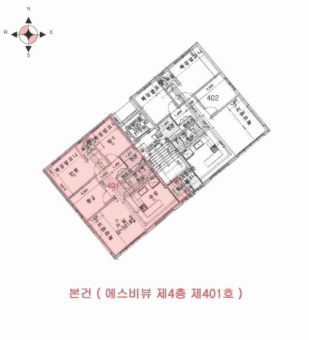 인천광역시 미추홀구 주안동 660-71 에스비뷰 4층 401호 다세대(빌라) 경매 사진 7