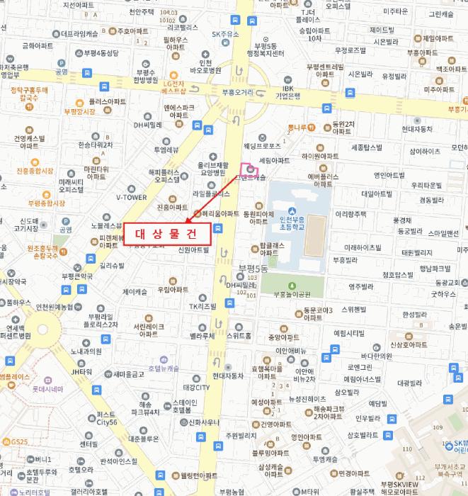 인천광역시 부평구 부평동 132-17 그랜드캐슬 13층1301호 오피스텔 경매 사진 11