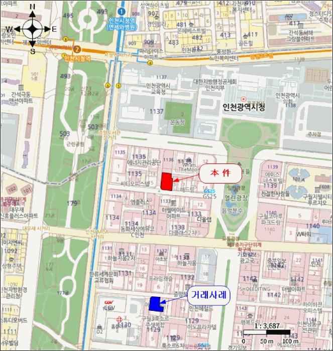 인천광역시 남동구 구월동 1136-3 1동 7층702호 오피스텔 경매 사진 13