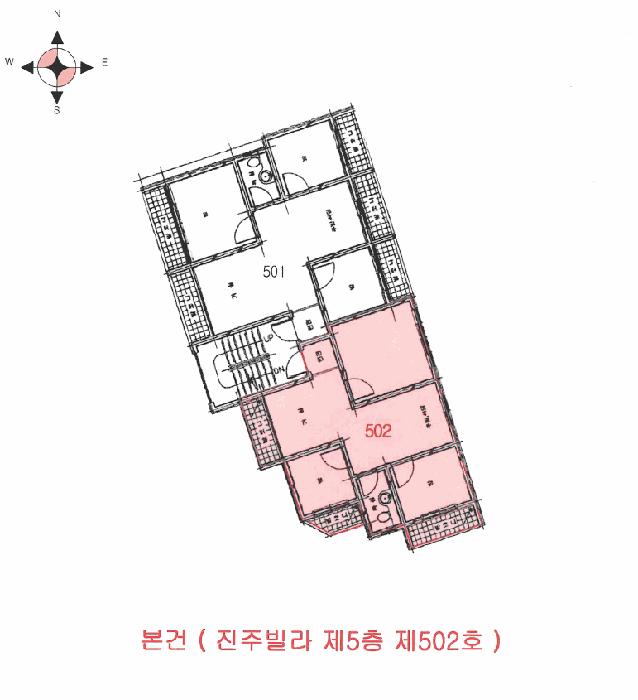 인천광역시 부평구 부평동 760-741 진주빌라 5층502호 다세대(빌라) 경매 사진 8