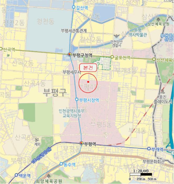 인천광역시 부평구 부평동 433-5 엘비스27 5층503호 오피스텔 경매 사진 20