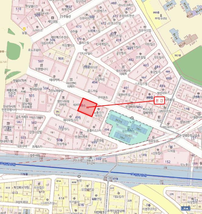 인천광역시 부평구 부평동 495-10 헤르메스아파트 2동 4층407호 오피스텔 경매 사진 11