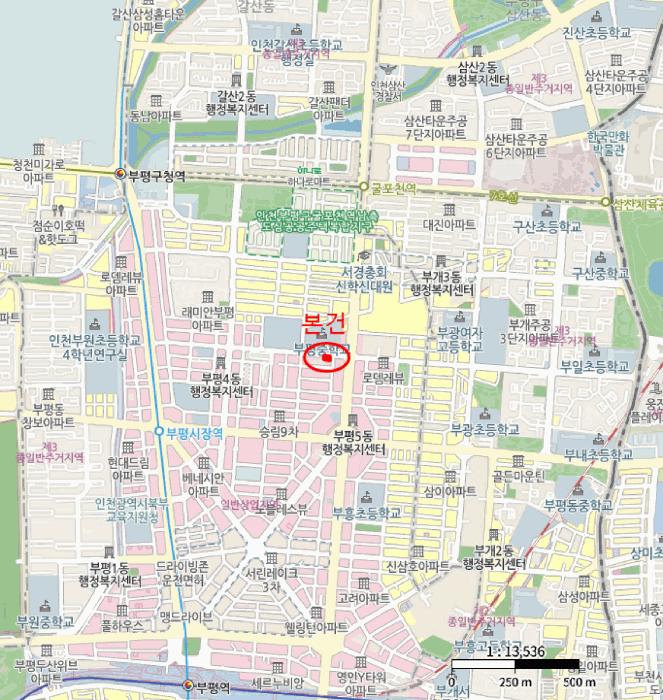 인천광역시 부평구 부평동 379-56 투엠레뷰 6층601호 오피스텔 경매 사진 13