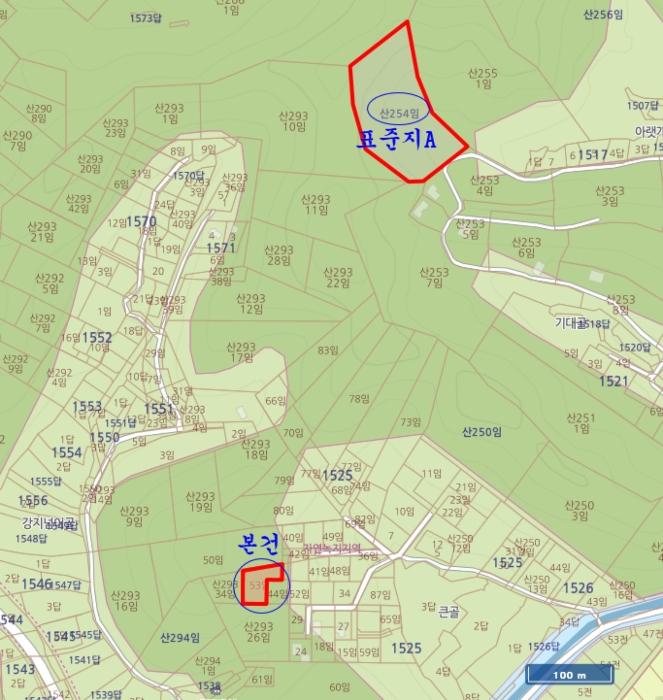 경기도 안산시 단원구 대부북동 1525-53 임야 경매 사진 7