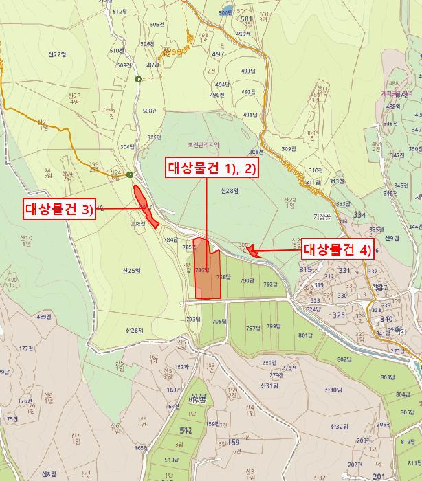 충청북도 보은군 탄부면 벽지리 299 답 경매 사진 11