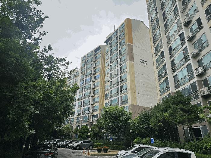 경기도 파주시 목동동 114-37 산내마을8단지 월드메르디앙 809동 7층702호 아파트 경매 사진 1