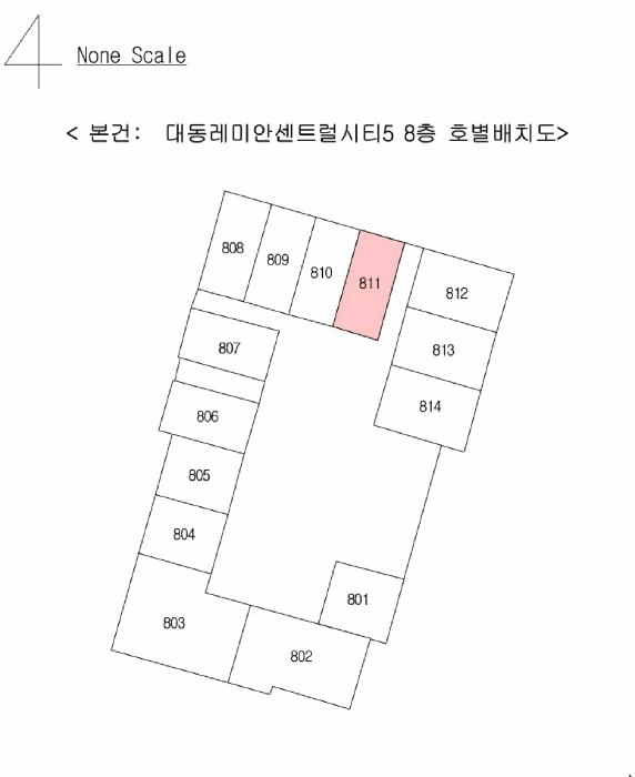 부산광역시 부산진구 범천동 849-2 대동레미안센트럴시티5 8층811호 아파트 경매 사진 6