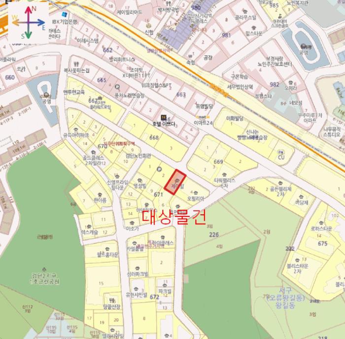 인천광역시 서구 왕길동 671-3 1동 5층501호 다세대(빌라) 경매 사진 11
