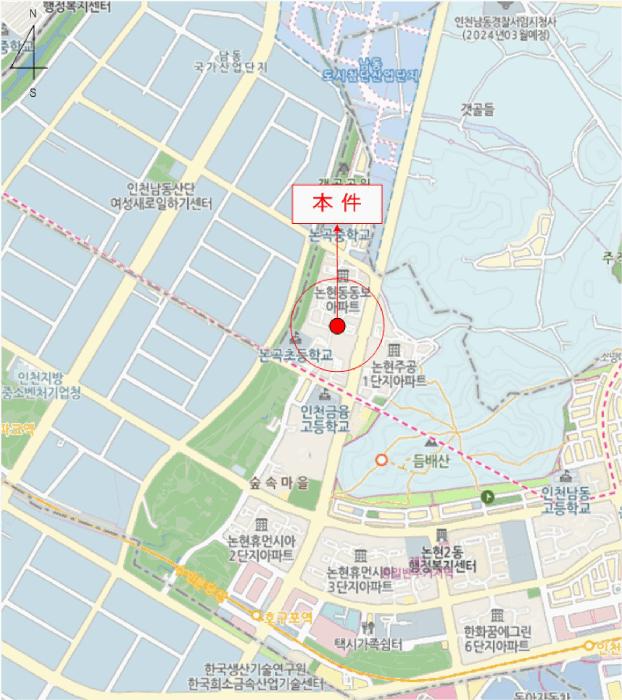 인천광역시 남동구 논현동 563-3 논현주공아파트 210동 17층1704호 아파트 경매 사진 13