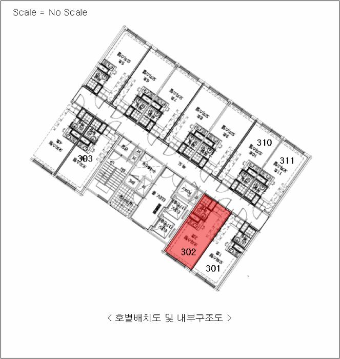 경기도 광명시 양달로 7, 106동 3층302호 (일직동,광명역푸르지오)구) 경기도 광명시 일직동 519 오피스텔 경매 사진 10