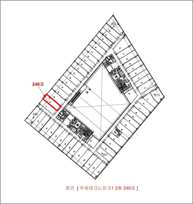 경기도 부천시 소사구 부광로 220, 2층240호 (옥길동,우성테크노파크1)구) 경기도 부천시 소사구 옥길동 794-1 근린상가 경매 사진 12