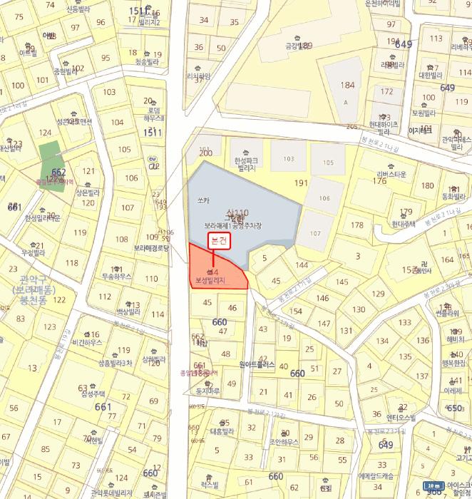 서울특별시 관악구 봉천동 660-44 보성빌리지 3층301호 다세대(빌라) 경매 사진 4