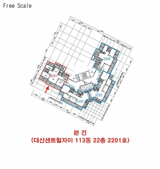 대구광역시 중구 대신동 2106 대신센트럴자이 113동 22층2201호 아파트 경매 사진 17