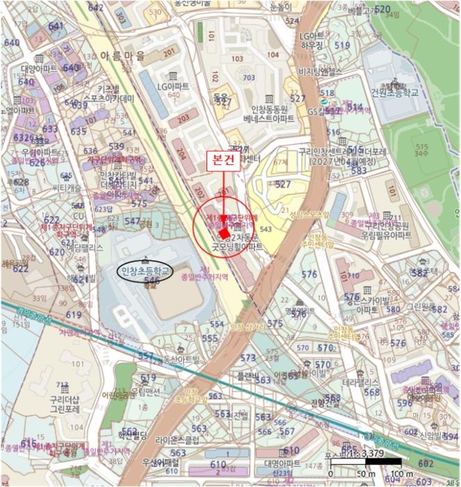 경기도 구리시 동구릉로53번길 17, 203동 7층701호 (인창동,구리인창2차 동문굿모닝힐)구) 경기도 구리시 인창동 706 아파트 경매 사진 11
