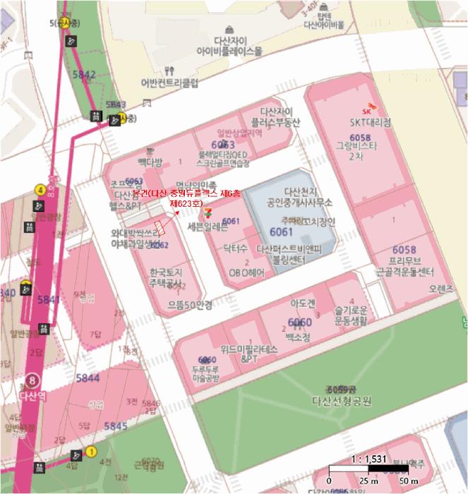 경기도 남양주시 다산동 6061 다산중원듀플렉스 6층623호 오피스텔 경매 사진 14