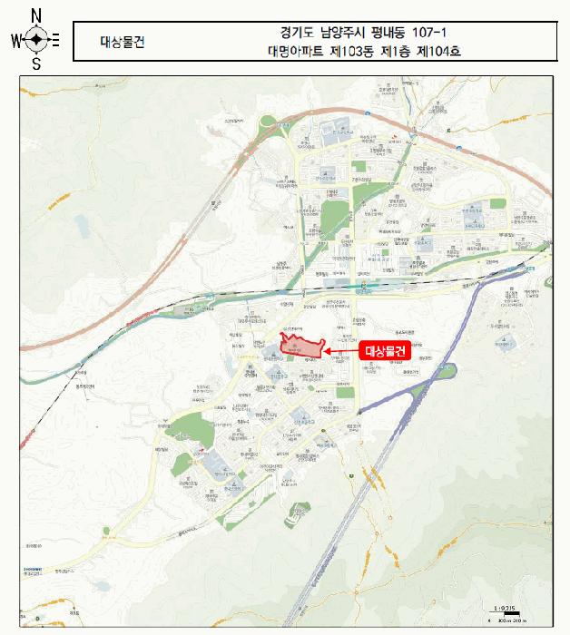 경기도 남양주시 평내동 107-1 대명아파트 103동 1층104호 아파트 경매 사진 11