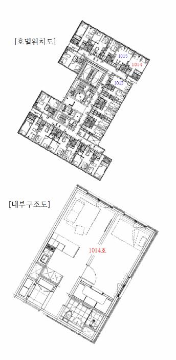 경기도 고양시 덕양구 원흥동 727 휴로스센트럴 302 10층1014호 오피스텔 경매 사진 9