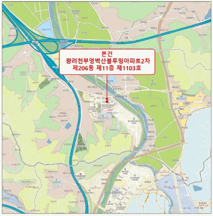 경상남도 함안군 칠원읍 오곡리 113 광려천부영벽산블루밍아파트2차 206동 11층1103호 아파트 경매 사진 8