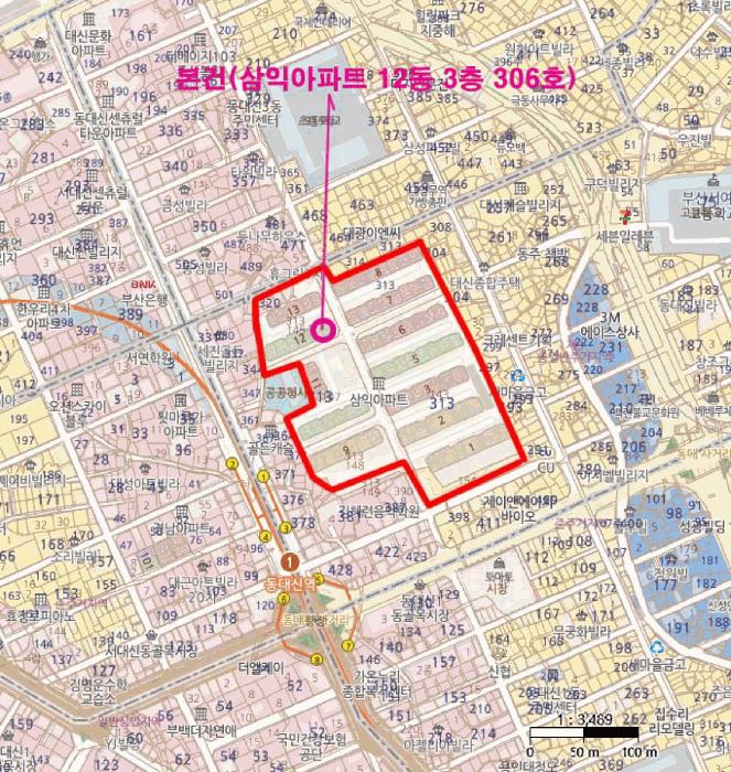 부산광역시 서구 동대신동2가 313-145 삼익아파트 12동 3층306호 아파트 경매 사진 6