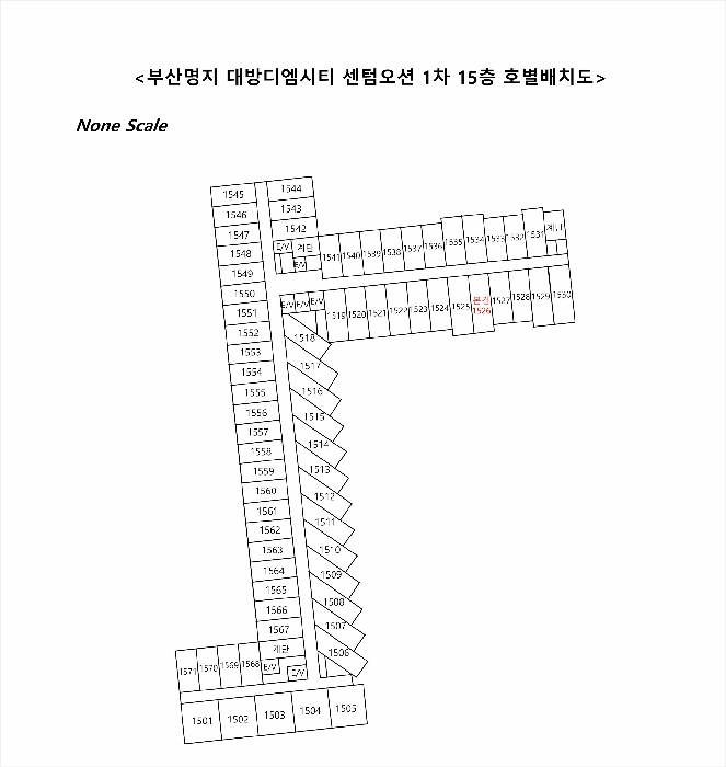 부산광역시 강서구 명지동 3432-5 부산명지 대방디엠시티 센텀오션 1차 15층에이동1526호 오피스텔 경매 사진 7