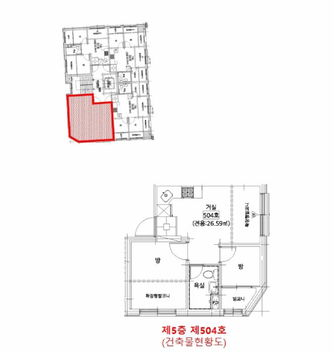 서울특별시 강서구 등촌동 365-207 션밸리 제5층 제504호 다세대(빌라) 경매 사진 13