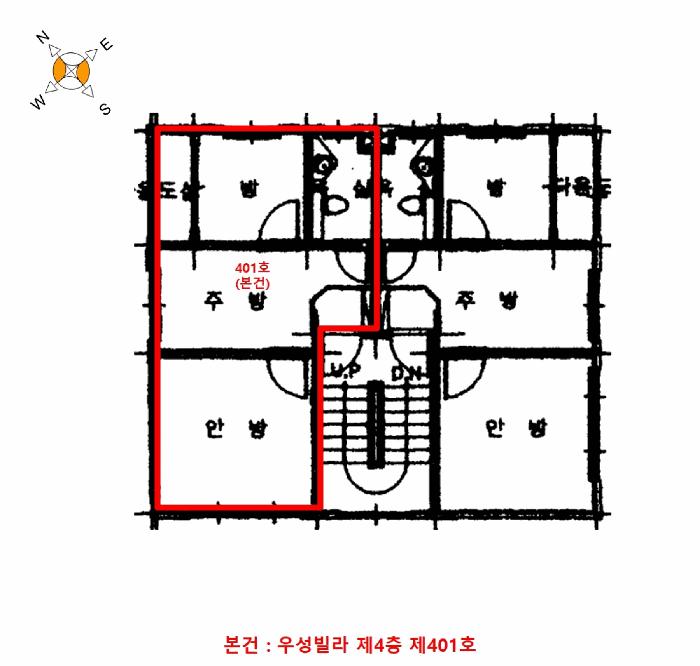 인천광역시 부평구 부평동 768-108 우성빌라 4층401호 다세대(빌라) 경매 사진 8