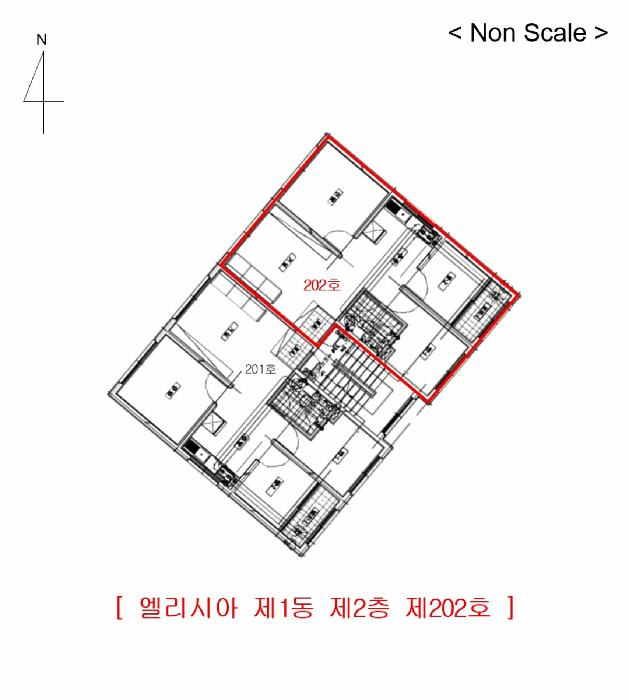인천광역시 미추홀구 용현동 627-239 엘리시아 1동 2층202호 다세대(빌라) 경매 사진 7