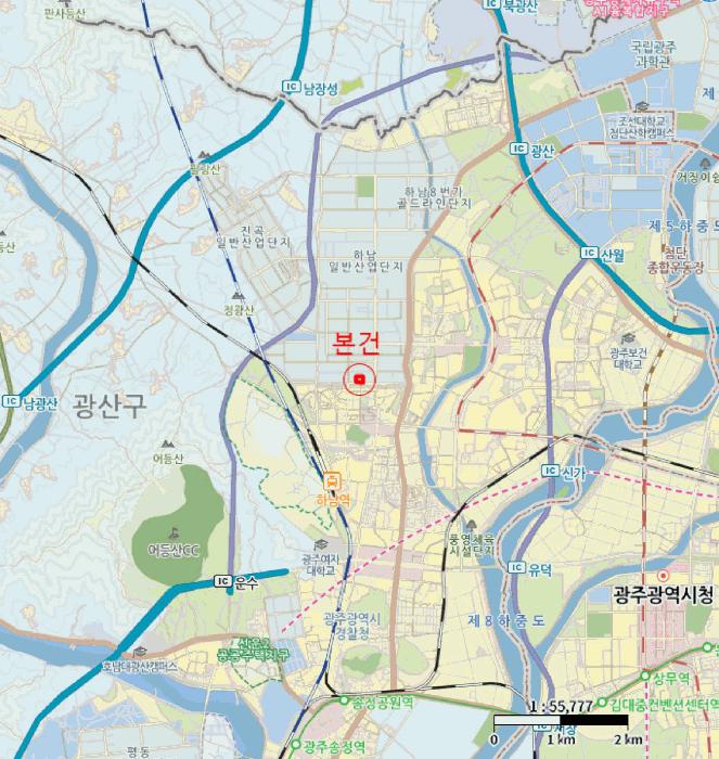 광주광역시 광산구 하남동 506-11 예미지파크힐스 104동 6층605호 오피스텔 경매 사진 11