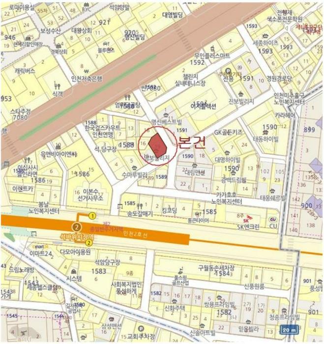 인천광역시 미추홀구 구월로19번길 17, 1동 2층201호 (주안동,명보빌리지)구) 인천광역시 미추홀구 주안동 1588-19 다세대(빌라) 경매 사진 10