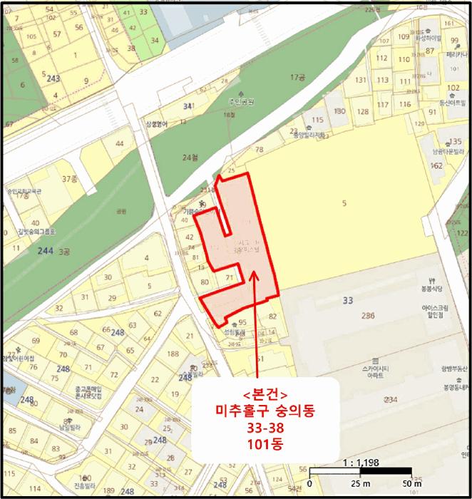 인천광역시 미추홀구 숭의동 33-38 101동 5층503호 오피스텔 경매 사진 13