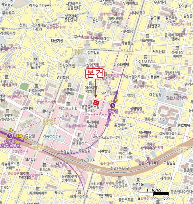 서울특별시 강동구 길동 388-7 다성이즈빌 4층406호 오피스텔 경매 사진 12