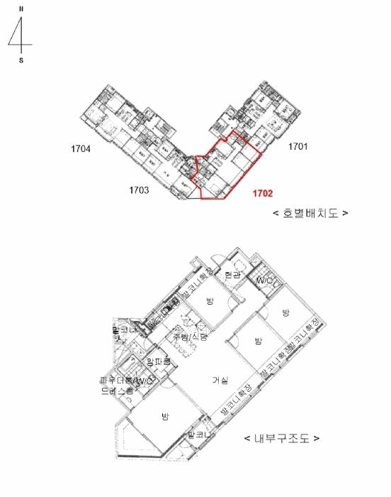 경기도 화성시 산척동 718 동탄 더 레이크 팰리스 2564동 17층1702호 아파트 경매 사진 8