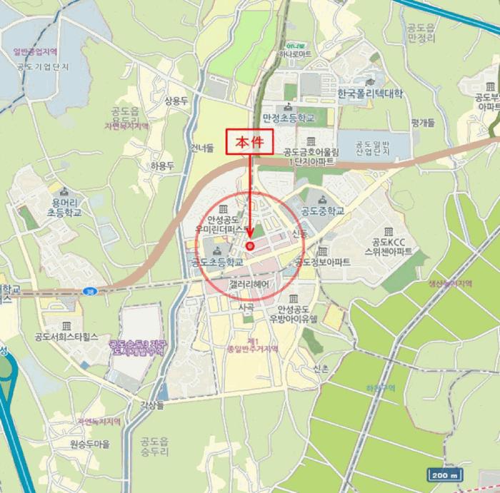 경기도 안성시 공도읍 만정리 815-1 공도일번가타워 2층203호 근린상가 경매 사진 17