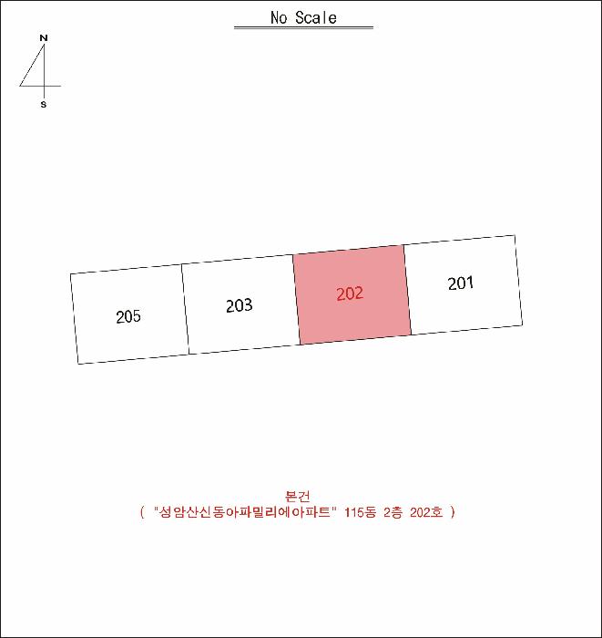 경상북도 경산시 옥곡동 85-1 성암산신동아파밀리에아파트 115동 2층202호 아파트 경매 사진 8