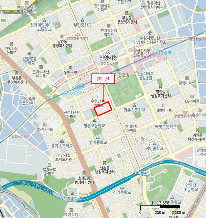 경기도 안양시 동안구 호계동 1052-5 목련아파트 상가동 1층102호 근린상가 경매 사진 16