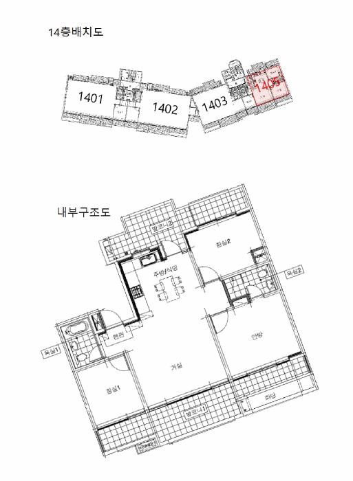 울산광역시 울주군 범서읍 구영리 207-1 구영2차우미린아파트 702동 14층1405호 아파트 경매 사진 8