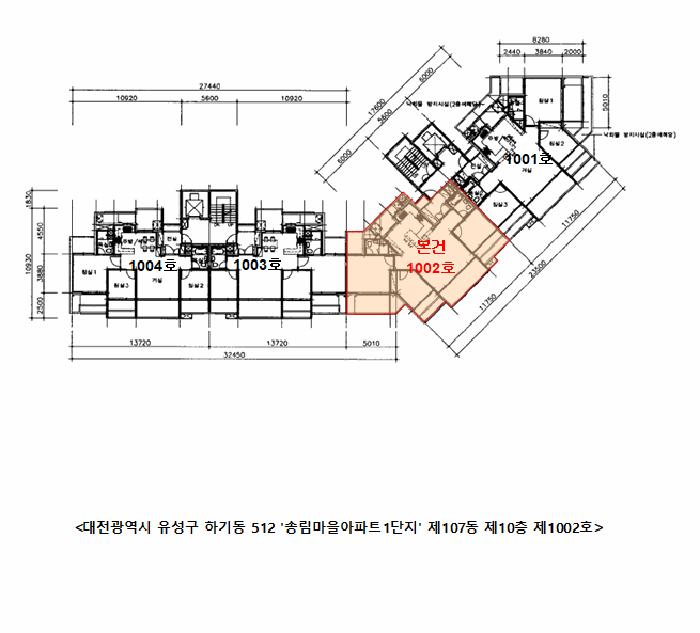대전광역시 유성구 하기동 512 송림마을아파트1단지 107동 10층1002호 아파트 경매 사진 8