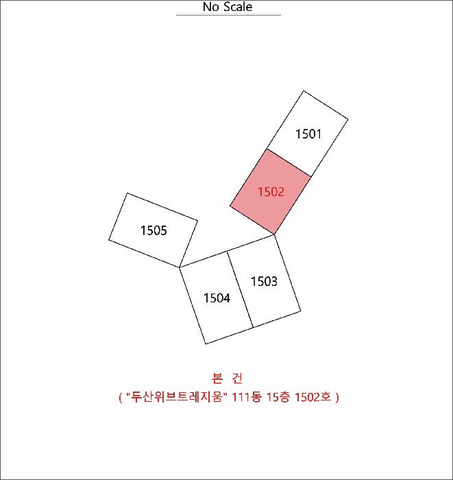 경상북도 경주시 용강동 1813 두산위브트레지움 111동 15층1502호 아파트 경매 사진 6