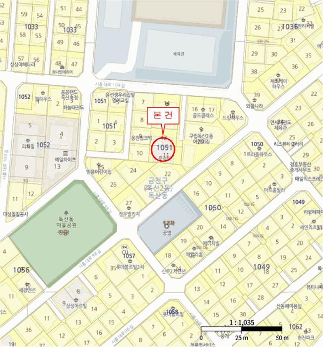 서울특별시 금천구 독산동 1051-11 문정빌 제2동 제4층 제403호 다세대(빌라) 경매 사진 9