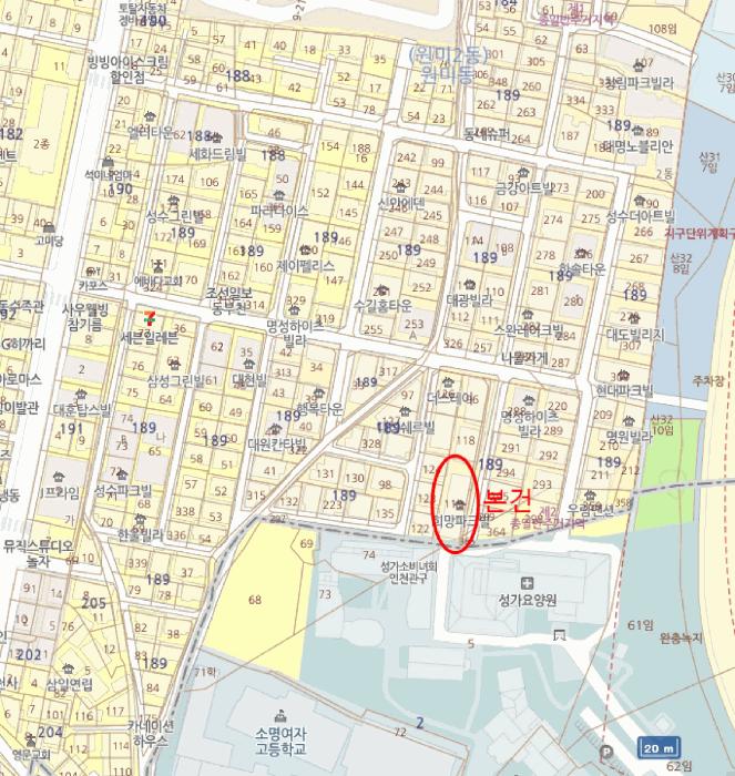 경기도 부천시 원미구 원미동 189-119 희망파크빌 5층 502호 다세대(빌라) 경매 사진 10