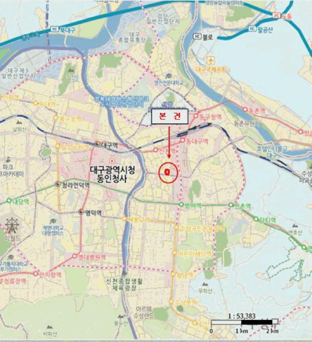 대구광역시 동구 신천동 850 신천두산위브 102동 6층602호 아파트 경매 사진 9