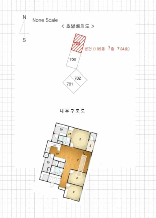 경상남도 양산시 주진동 710 양산천년가더힐 105동 7층704호 아파트 경매 사진 6